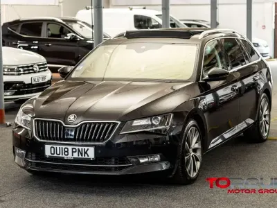 Used Skoda Superb LAURIN & KLEMENT 280 HP (205 kW) 2018 Black Estate