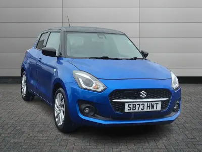 Used Suzuki Swift SZ-T 2023 Two tone metallic  speedy blue/super black Hatchback