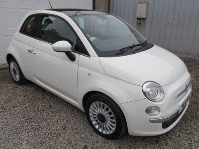 White Used 2011 Fiat 500 Lounge Hatchback | £3,490 (Good price)