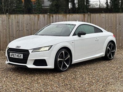 Used Audi TT Black Edition 180 HP (132 kW) 2018 White Coupe