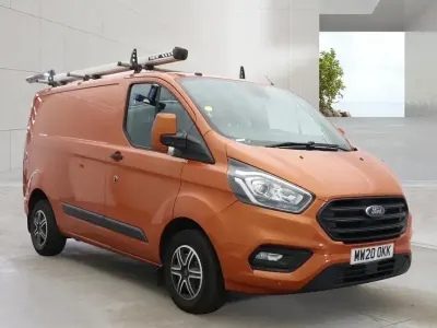 Used Ford Transit Custom Trend 105 HP (77 kW) 2020 Orange Van
