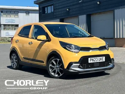 Used Kia Picanto X-Line 66 HP (48 kW) 2023 Yellow Hatchback