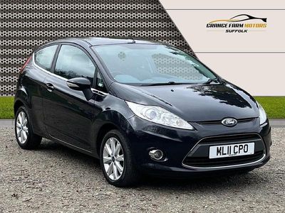 Used Ford Fiesta Zetec 82 HP (60 kW) 2011 Black Hatchback