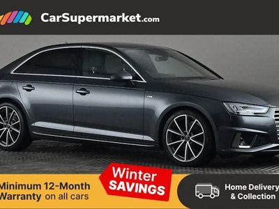 Grey Used 2019 Audi A4 S-Line Sedan | £16,697 (Fair price)