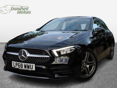 Black Used 2018 Mercedes A180 AMG line Hatchback | £15,295 (A bit pricey)