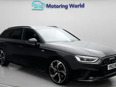 Used Audi A4 Black Edition 204 HP (150 kW) 2023 Black Estate