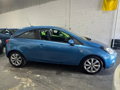 Used Vauxhall Corsa 75 HP (55 kW) 2018 Blue Hatchback