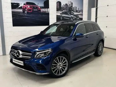 Used Mercedes GLC350 AMG line 2018 Blue SUV