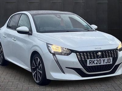 White Used 2020 Peugeot 208 Allure Hatchback | £13,400 (Fair price)
