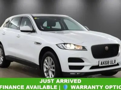 Begagnad Jaguar F-Pace Prestige 180 HK (132 kW) 2018 Vit SUV