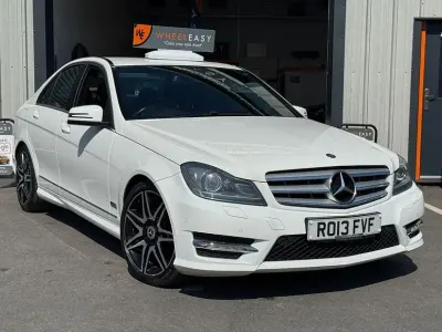Used Mercedes C180 AMG 2013 White Sedan