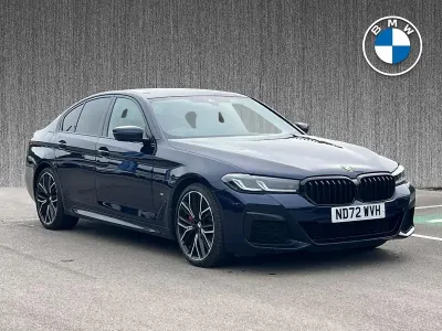 Used BMW 520 M Sport 187 HP (137 kW) 2022 Blue Sedan