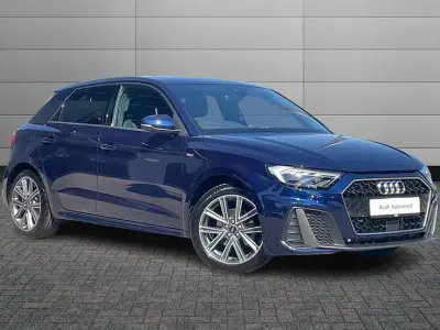 Used Audi A1 Sportback S-Line 114 HP (83 kW) 2026 Navarra blue Hatchback