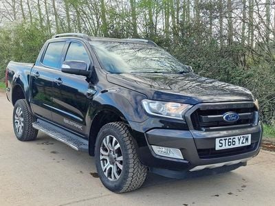 Used Ford Ranger Wildtrack 197 HP (144 kW) 2017 Black Pickup