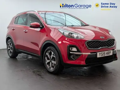 Used Kia Sportage 177 HP (130 kW) 2019 Red SUV