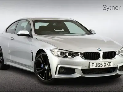 Used BMW 420 Coupé M Sport 187 HP (137 kW) 2015 Silver Coupe
