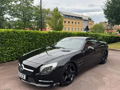 Used Mercedes SL350 AMG 2014 Black Cabriolet