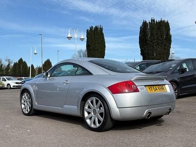 Used Audi TT Black Edition 225 HP (165 kW) 2004 Ice silver Coupe