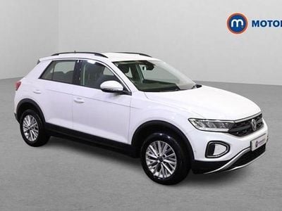 White Used 2023 VW T-Roc Life SUV | £17,199 (Fair price)