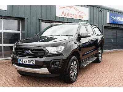 Used Ford Ranger Wildtrack 2022 Agate black (premium paint) Pickup