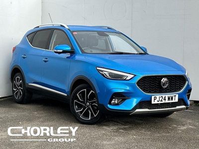 Blue Used 2024 MG ZS Exclusive Sedan | £16,069 (Fair price)