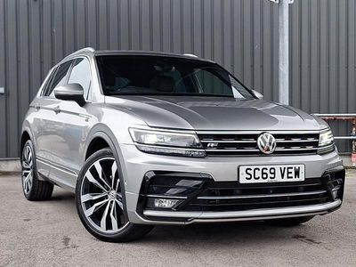 Used VW Tiguan R-line 150 HP (110 kW) 2019 Silver SUV