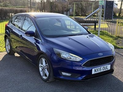 Blue Used 2015 Ford Focus Zetec Hatchback | £5,227 (Good price)