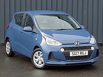 Used Hyundai i10 SE 66 HP (48 kW) 2017 Blue Hatchback