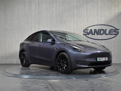 Used Tesla Model Y Long Range AWD 85 kW (116 HP) 2022 Grey SUV