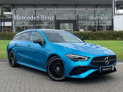 Used Mercedes CLA220 AMG Line Premium Plus 187 HP (137 kW) 2025 Blue Estate