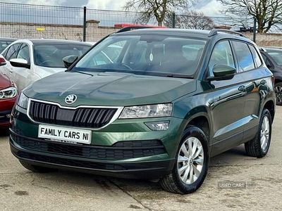 Used Skoda Karoq SE 115 HP (84 kW) 2018 Green SUV