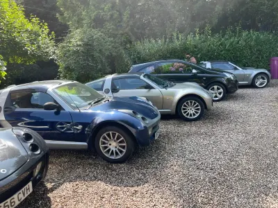 Used Smart Roadster 80 HP (58 kW) 2004 Silver Cabriolet