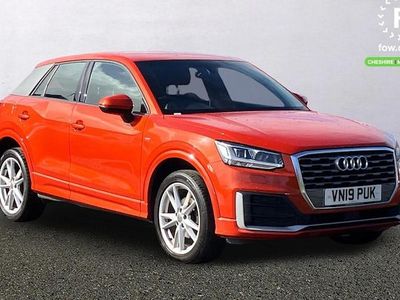 Used Audi Q2 S-Line 150 HP (110 kW) 2019 Orange SUV
