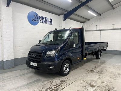 Used Ford Transit 170 HP (125 kW) 2023 Blue Van
