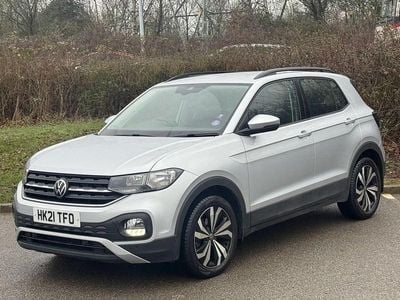 Used VW T-Cross SE 115 HP (84 kW) 2021 Silver SUV