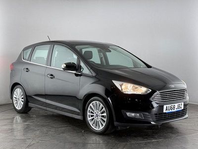 Used Ford C-MAX Titanium 120 HP (88 kW) 2018 Black MPV