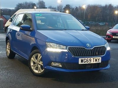 Blue Used 2019 Skoda Fabia SE Hatchback | £8,698 (Fair price)