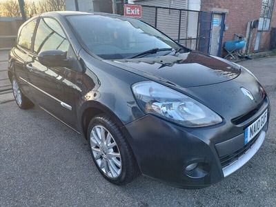 used Renault Clio 1.2 16V Dynamique 3dr | 78K MILES | PETROL | MANUAL | ULEZ | BLACK