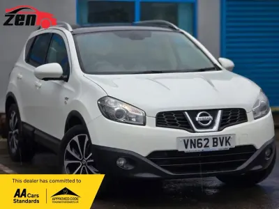 Gebraucht Nissan Qashqai N-TEC 2012 Weiß SUV