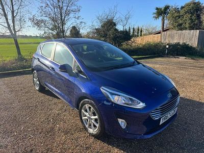 Blue Used 2017 Ford Fiesta Zetec Hatchback | £3,691 (Fair price)
