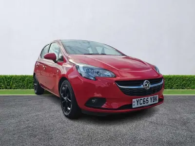 Used Vauxhall Corsa 90 HP (66 kW) 2015 Red Hatchback