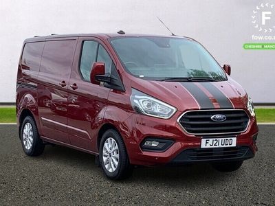 used Ford Transit Custom 340 L1 PETROL FWD 1.0 EcoBoost PHEV 126ps Low Roof Limited Van Auto [Sport stripe body decal,Audio controls mounted on steering wheel,Electric front windows with one touch lowering on driver side,16"Alloys]