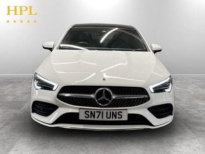 Used Mercedes CLA180 AMG line 136 HP (100 kW) 2021 White Sedan