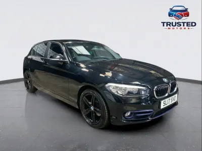 Used BMW 118 Sport Line 2017 Black Hatchback