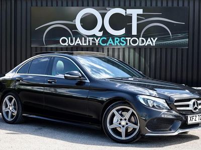 Used Mercedes C220 AMG Line Premium 170 HP (125 kW) 2015 Black Sedan