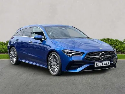 Used Mercedes CLA220 AMG Line Premium 2025 Blue Sedan