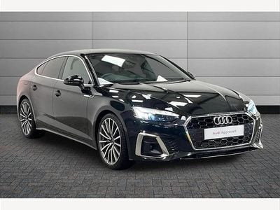 Used Audi A5 Sportback S-Line 204 HP (150 kW) 2022 Black Hatchback
