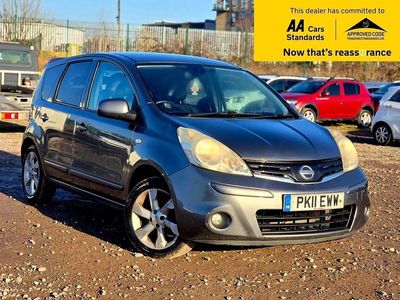 Used Nissan Note Tekna 110 HP (80 kW) 2011 Grey MPV
