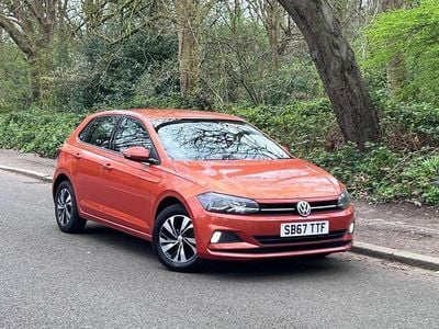 Used VW Polo SE 95 HP (69 kW) 2018 Orange Hatchback