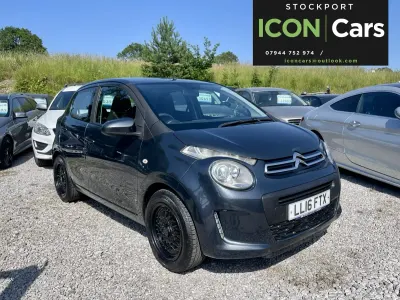 Used Citroën C1 Feel 68 HP (50 kW) 2016 Grey Hatchback